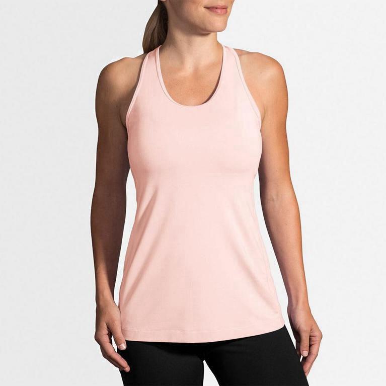 Brooks Pick-Up Running Tank Dame Verkkokauppa - Rosa - Norge (VKZ740153)